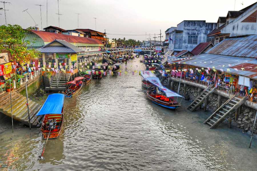 Amphawa Thailand Floating Market