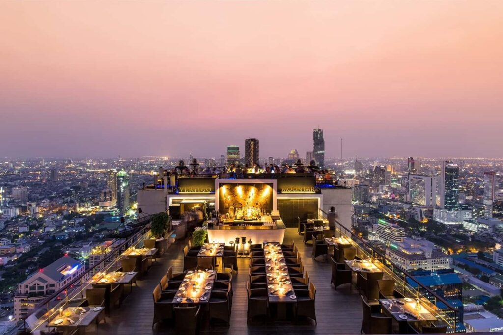 Best Things to do for couples in Thailand sky dining