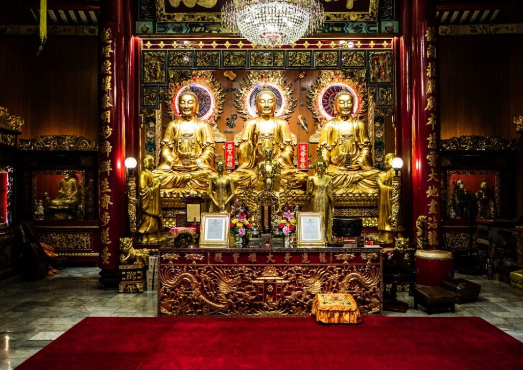 Wat Mangkon Kamalawat quartier chinois