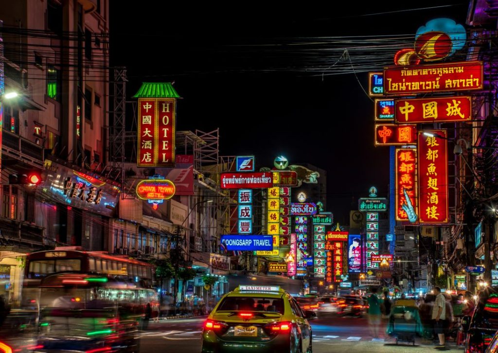 Quartier Chinois à Bangkok