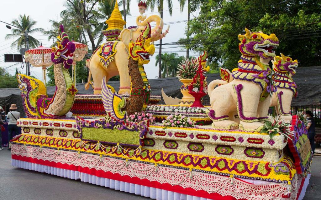 Festival Des Fleurs à Chiang Mai