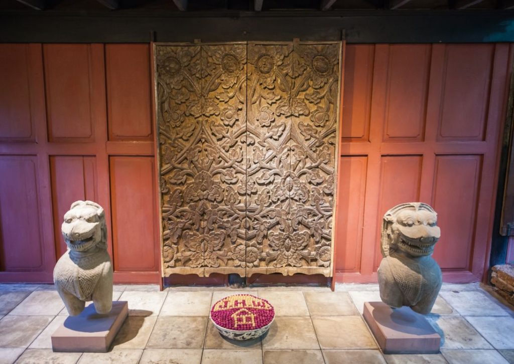 Sculptures exposées à la maison