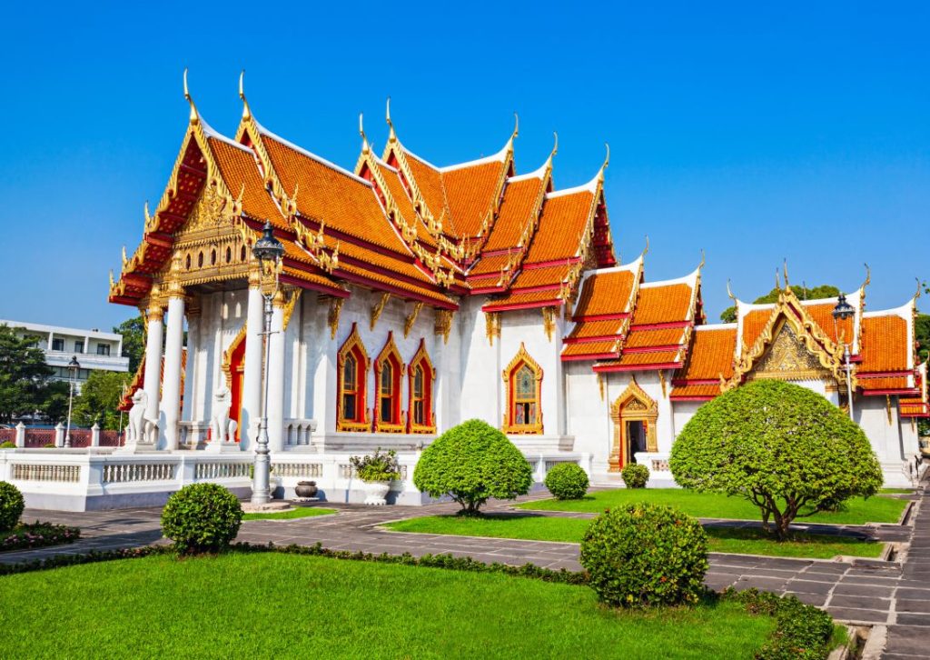 le temple Wat Benchamabophit