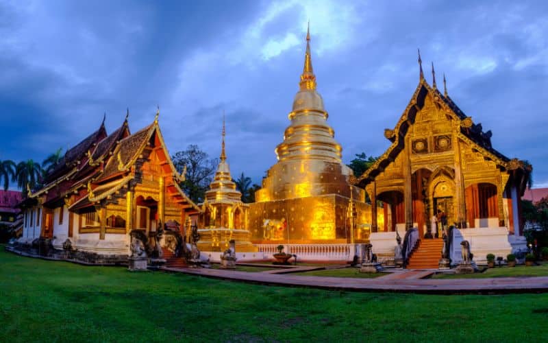 Chedi Doré du Wat Phra Singh
