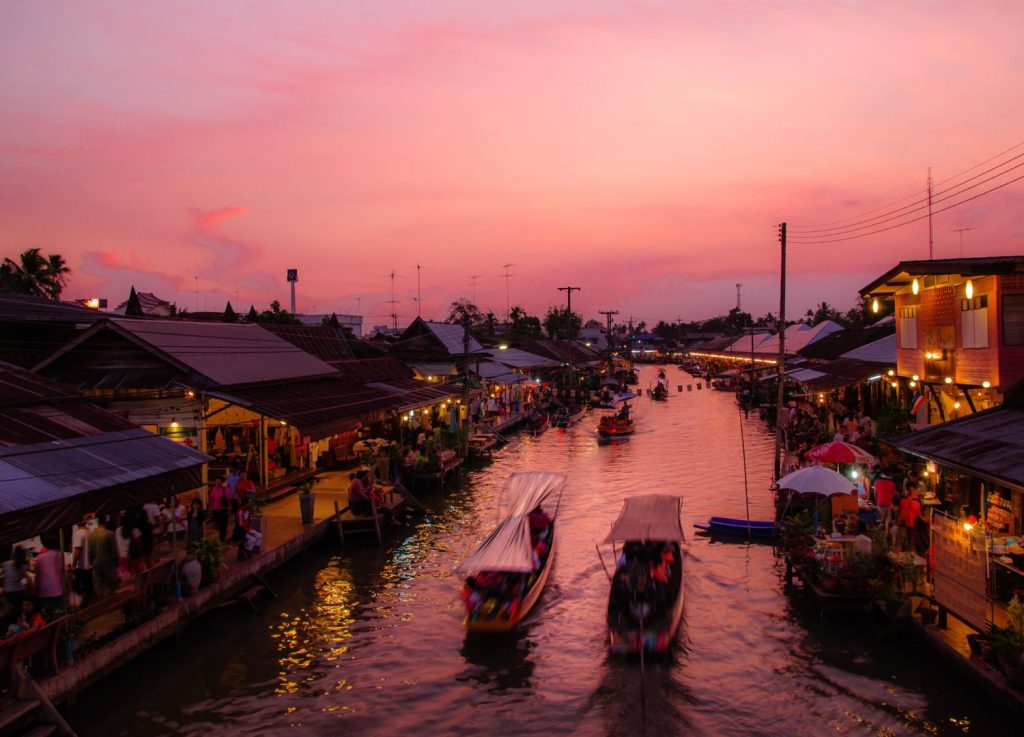 Marché Flottant Amphawa