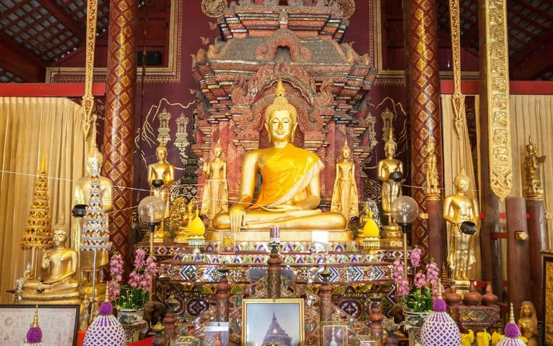 Phra Sae Tang Khamani, Bouddha de Crsital