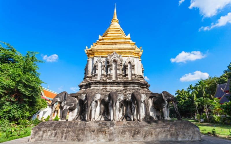 Architecture de Chedi Chang Lom